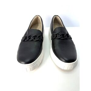 Naturalizer Women's Daphne Platform Sneakers Shoes Size 8.5W Black NWT/BOX